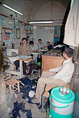 Urfa, Gumruk Inn within the bazaar, one of the few which preserves its authentic values. 